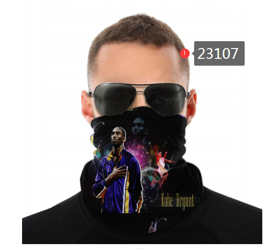 NBA 2021 Los Angeles Lakers #24 kobe bryant 23107 Dust mask with filter